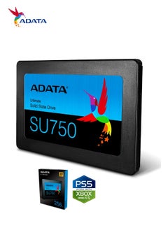 ADATA SU750 256GB SSD Internal Solid State Drive for Laptop and Desktop PC PS5 XBOX 2.5''  - Image 1