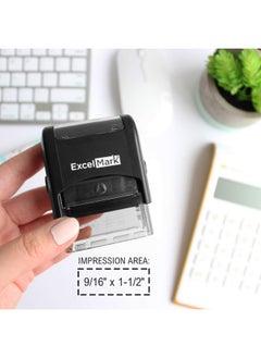 ExcelMark Paid Self Inking Rubber Stamp (Stamp Plus 5Cc Refill Ink)  - Image 5