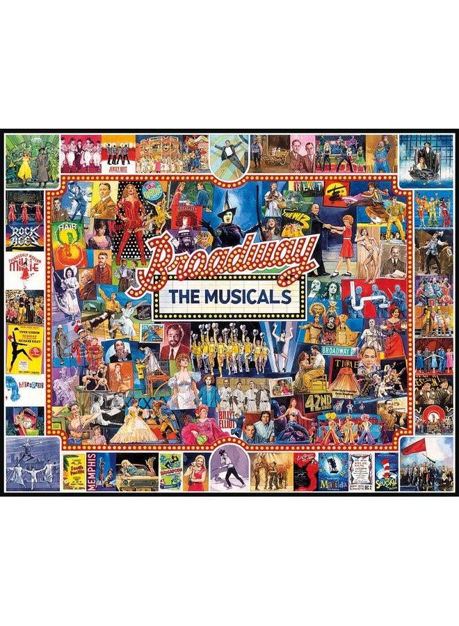 WHITE MOUNTAIN Puzzles Broadway 1000 Piece Jigsaw Puzzle - Image 2