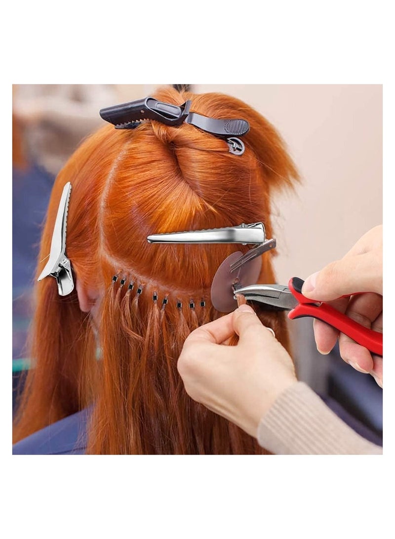 Estelle Hair Extensions Plier Professional Linkies Micro Ring Beads Tool Kits for Hair Extension Removal - Image 5