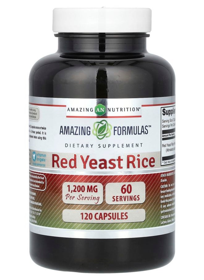 Red Yeast Rice 1200 mg 120 Capsules (600 mg per Capsule) - pzsku/Z498B801C31C5C62CE207Z/45/_/1729515412/c8bea076-7c5b-4c7e-b28d-b27129243a51