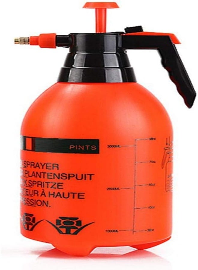 AKDC Volwco Handheld Garden Sprayer, Volwco 2L Portable Pressurized Sprayer One Hand Pressure Bottle, Adjustable Nozzle, Use With Water Chemicals - Image 3