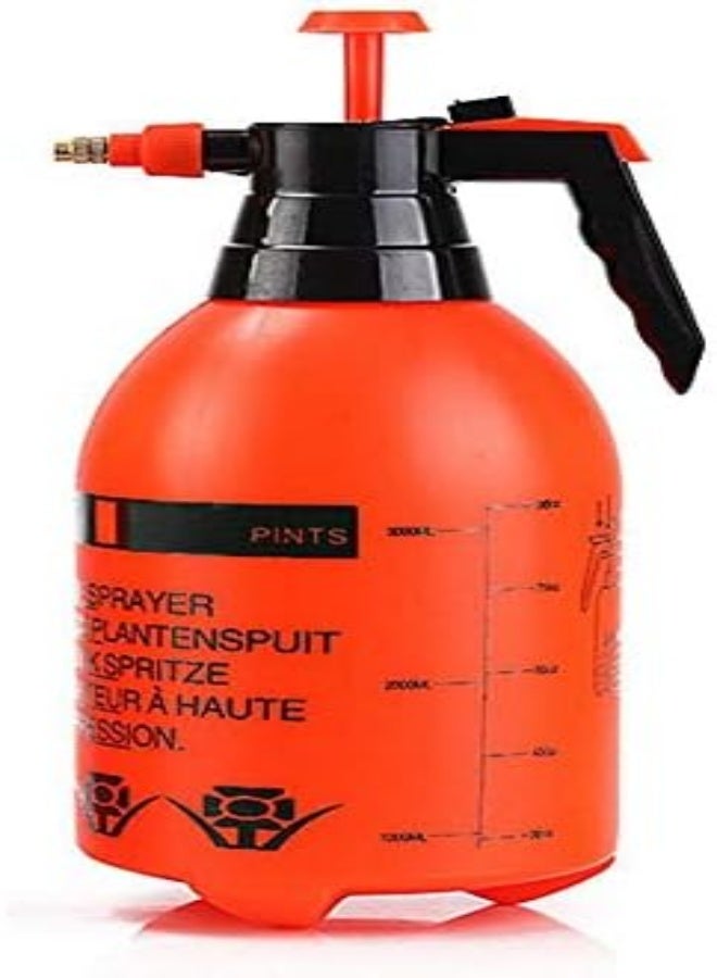 AKDC Volwco Handheld Garden Sprayer, Volwco 2L Portable Pressurized Sprayer One Hand Pressure Bottle, Adjustable Nozzle, Use With Water Chemicals - Image 2