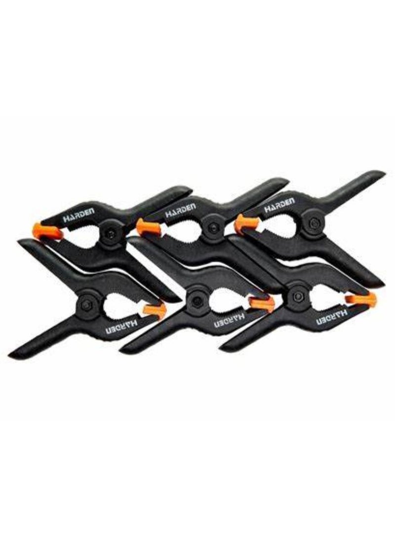 Harden plastic clamp 6