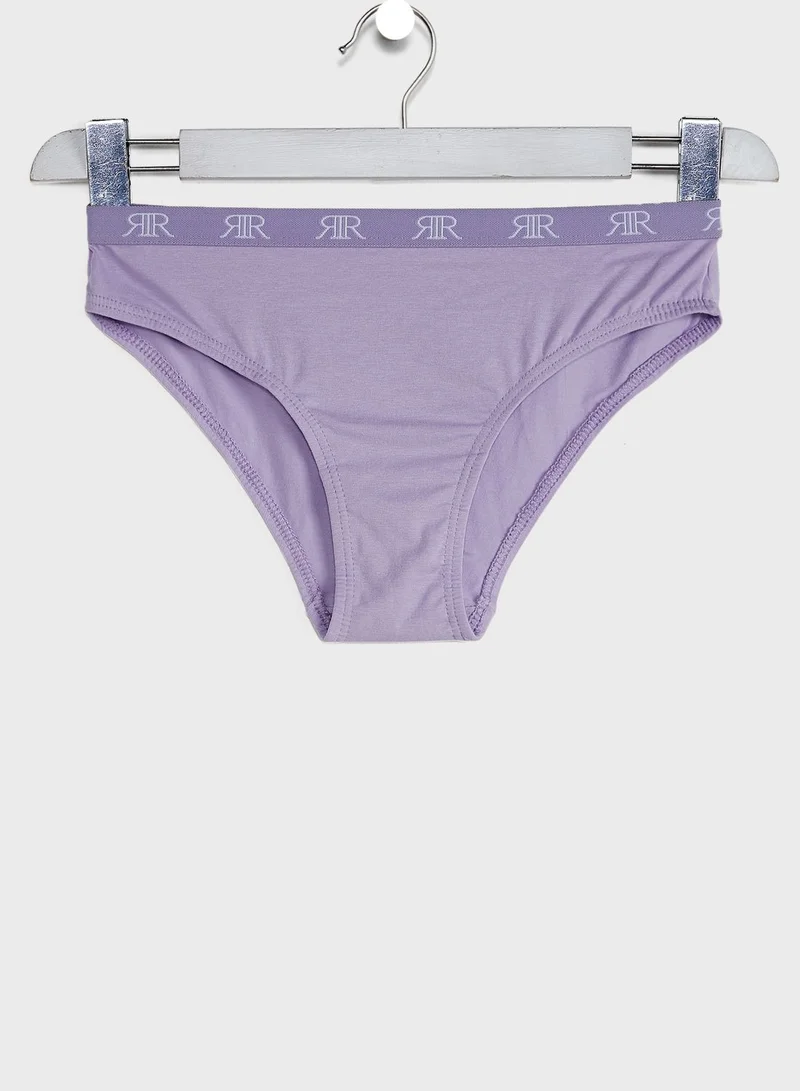 RIVER ISLAND Kids 5 Pack Tie Dye Brief