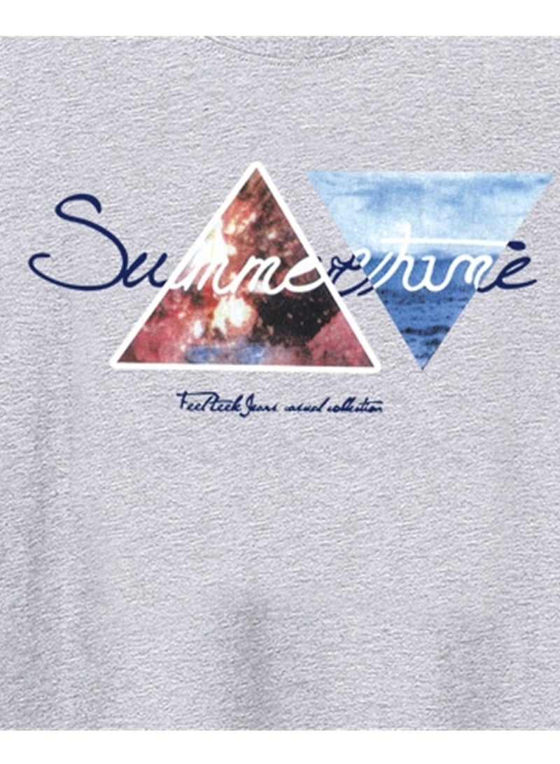 New Men's Short Sleeve Summer Men's Short T-Shirt Printed Short Sleeve - Image 2
