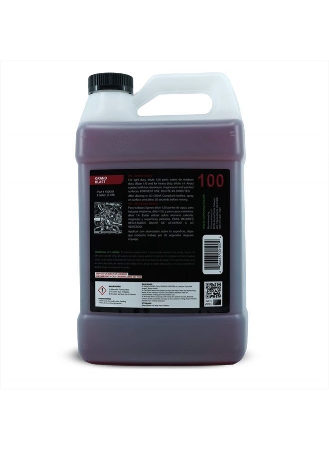 3D Grand Blast Heavy Duty Degreaser - All Purpose Cleaner Safe & Effective for Cars, Engines, Floors, Home Use - Rapidly Cleans Grease & Grime Build Up 1 Gallon - Image 2