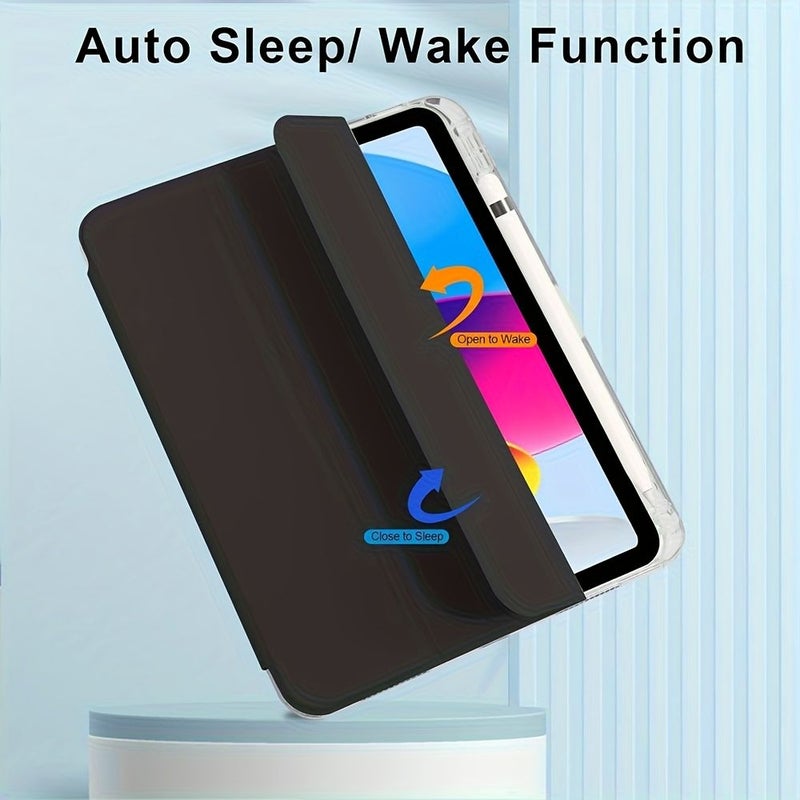 Lavender Flip Smart Protective Cover for iPad Air 2017 2018 9.7 Inch Auto Wake Sleep - Image 3