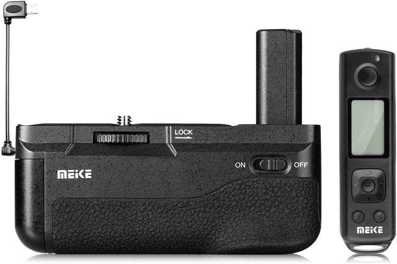 Meke Meike MK-A6500 Pro Battery Grip with Built-in 2.4GHz Remote Controller for Sony A6500 - Image 1