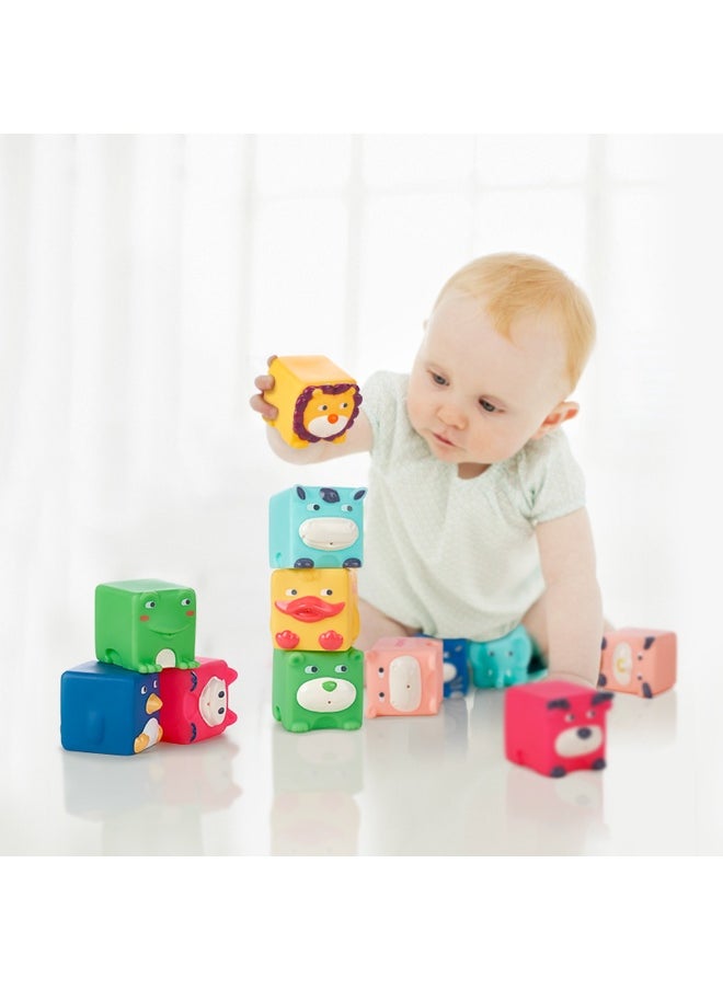 Babycare Babycare - Animal Squeeze Lana Forest Blocks - 6 Pcs  - Image 3