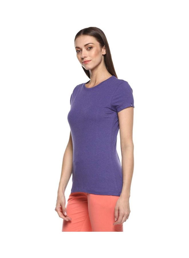 JOCKEY - Jockey 1515 Women Super Combed Cotton Elastane Stretch Regular Fit Solid Round Neck Half Sleeve T Shirt - Image 1
