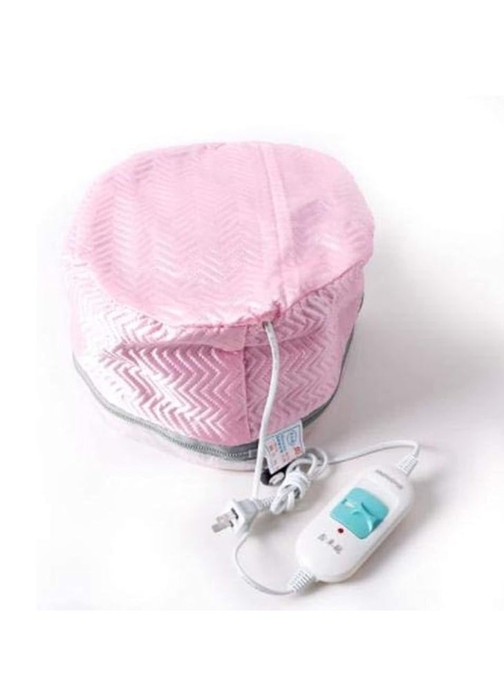 Generic Hair Steamer Cap, Hair Steam Treatment Heat Cap, Deep Conditioning Heat Cap, Electric Hair Care Shower Cap, Home Hair Care Hot Cap.  - Image 1
