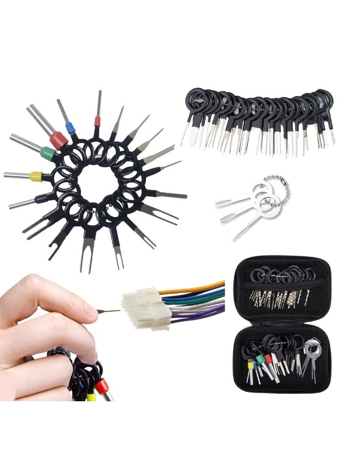 Generic 41Pcs Terminal Removal Tool Kit Electrical Connector Depinning Pin  - Image 1
