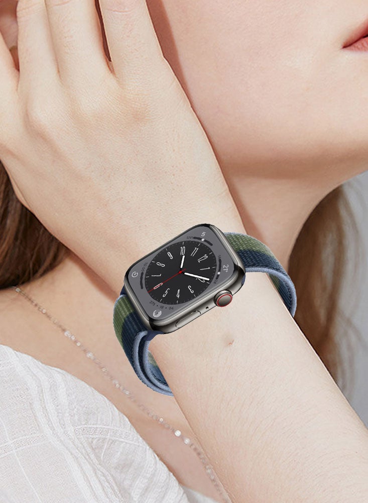 Perfii 5pcs Watch Bands Replacement for Apple Watch Strap Compatible with Apple Watch 42/41/40/38mm Series 10/9/8/7/6/5/4/SE - Image 4