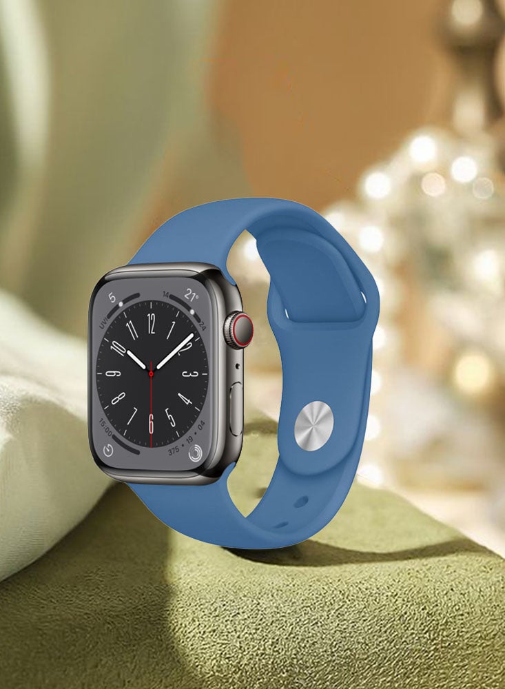 Perfii 5pcs Watch Bands Replacement for Apple Watch Strap Compatible with Apple Watch 42/41/40/38mm Series 10/9/8/7/6/5/4/SE - Image 3