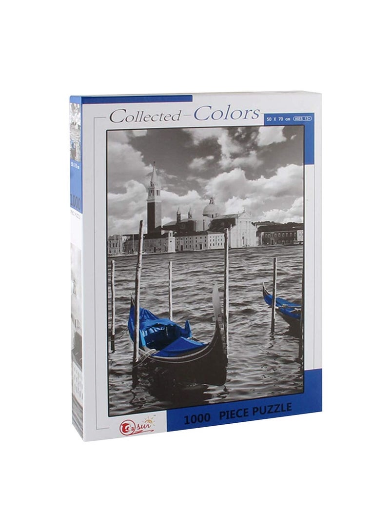 Hao XIANG 1000pcs Jigsaw Puzzle Building Model - Venice - Image 1