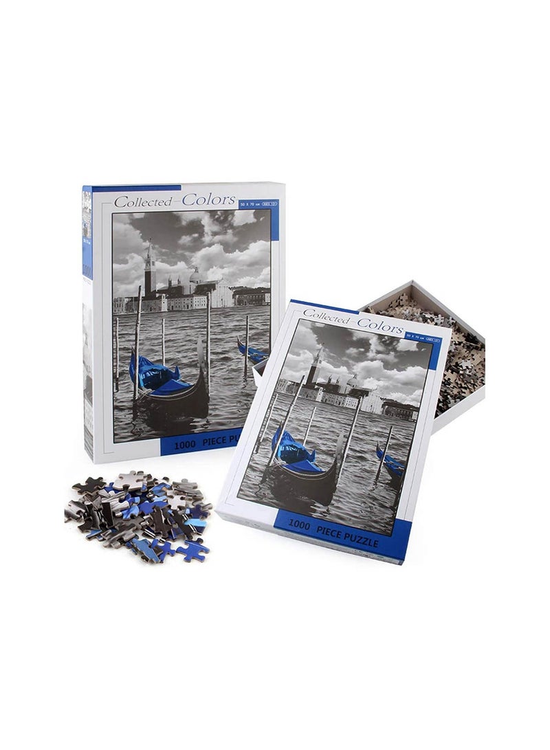 Hao XIANG 1000pcs Jigsaw Puzzle Building Model - Venice - Image 3