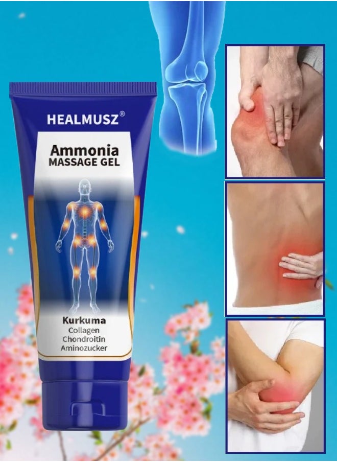 HEALMUSZ - 100ml Joint Massage Gel 4X Joint Pain Relief Joint Soothing and Repair Muscles Damage Joint Pain Relief and Care Gel Cream with Turmeric and Collagen Joint and Muscles Pain Relief Cream - Image 1