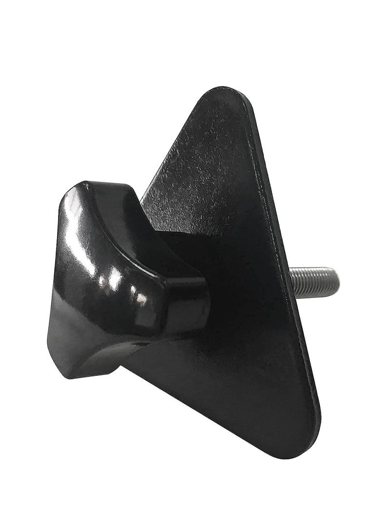 SOLARAE حامل خزان الوقود قفل حاوية البنزين حامل رف تخزين الغاز للدراجات النارية على الطرق الوعرة SUV ATV جهاز تثبيت علبة الغاز، حامل فقط، قفل الحامل - Image 4