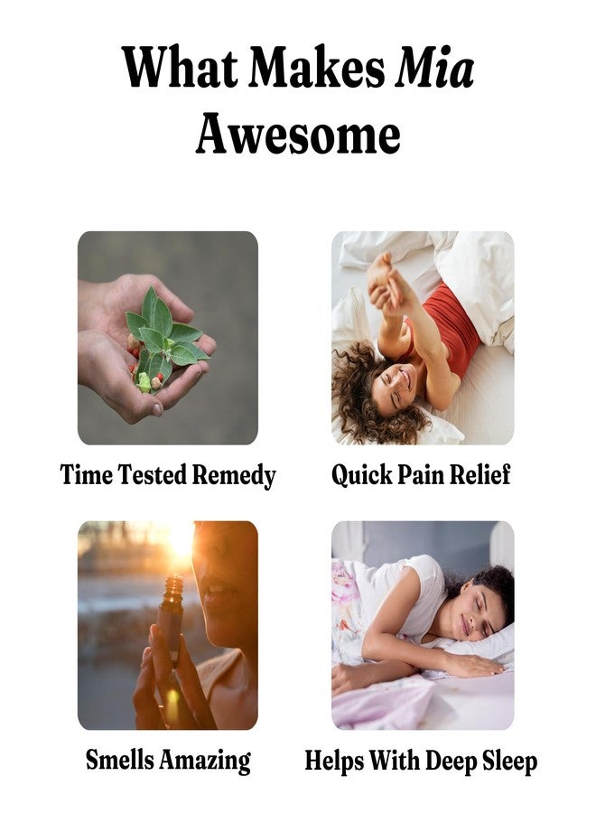 Greenatva Mia by Greenatva - Period Pain And Cramp Relief Roll On | Instant Menstrual Cramp Relief, Helps Sleep, Smells Amazing | 100% Essential Oils based | Clary Sage, Clove, Ginger | 10ml per bottle | Lasts More Than 10 Menstrual Cycles - Image 4