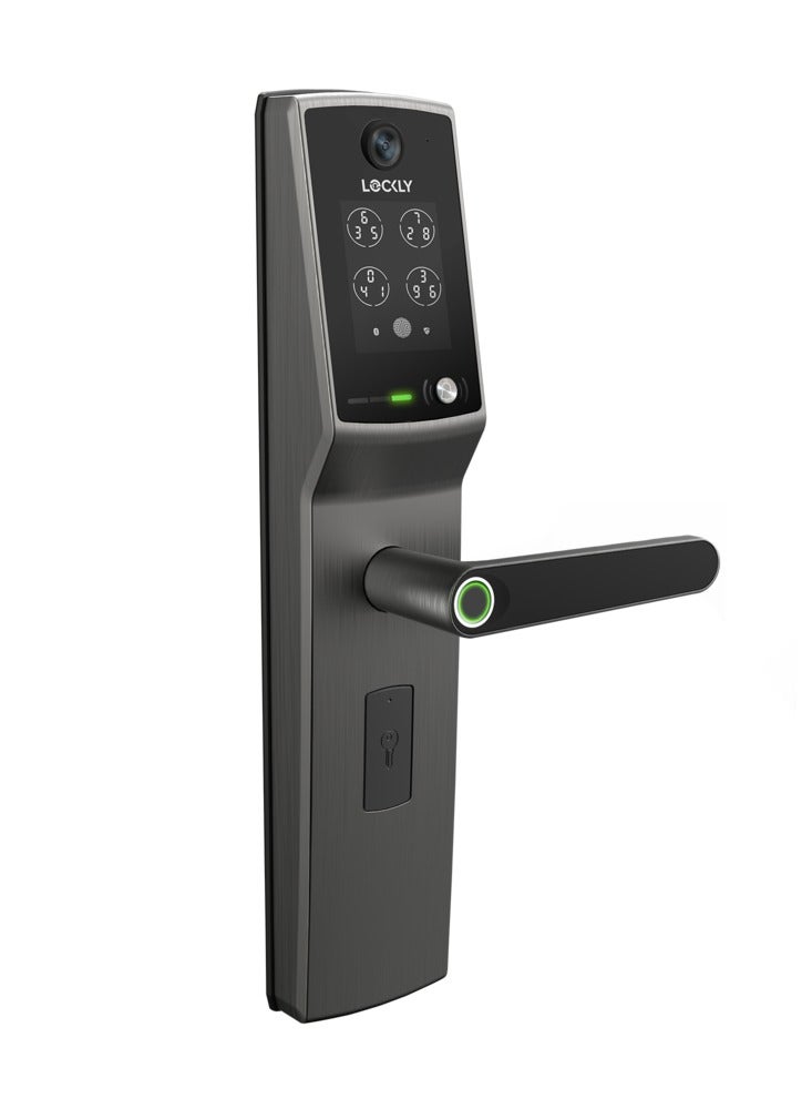 Lockly Vision Lux Video With RFID Intercom Pin Alexa Fingerprint - Image 2