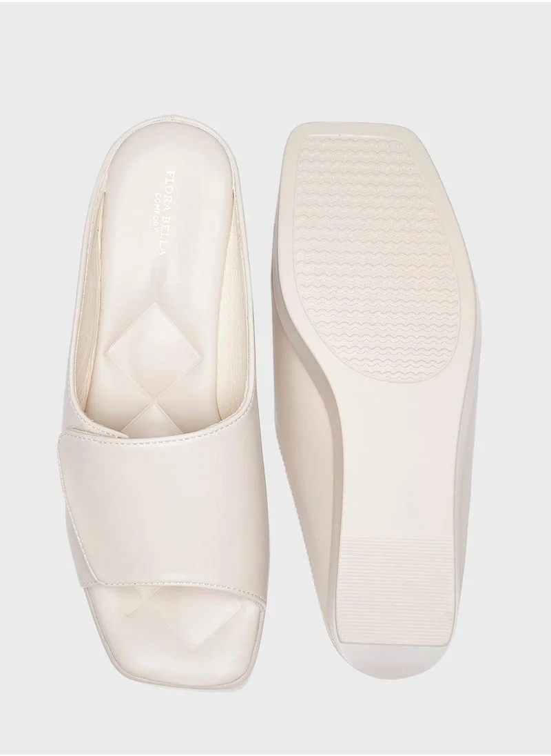 shoexpress One Strap Wedge Sandals