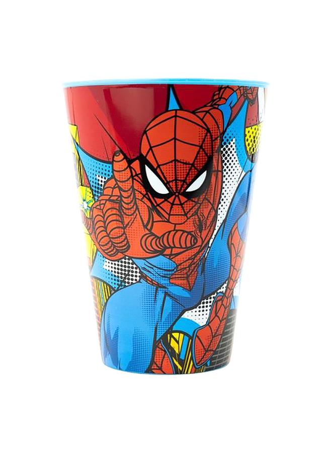 STOR Easy Spiderman Arachnid Grid Lightweight Spill-Resistant Tumbler Multicolor 430ml  - Image 1