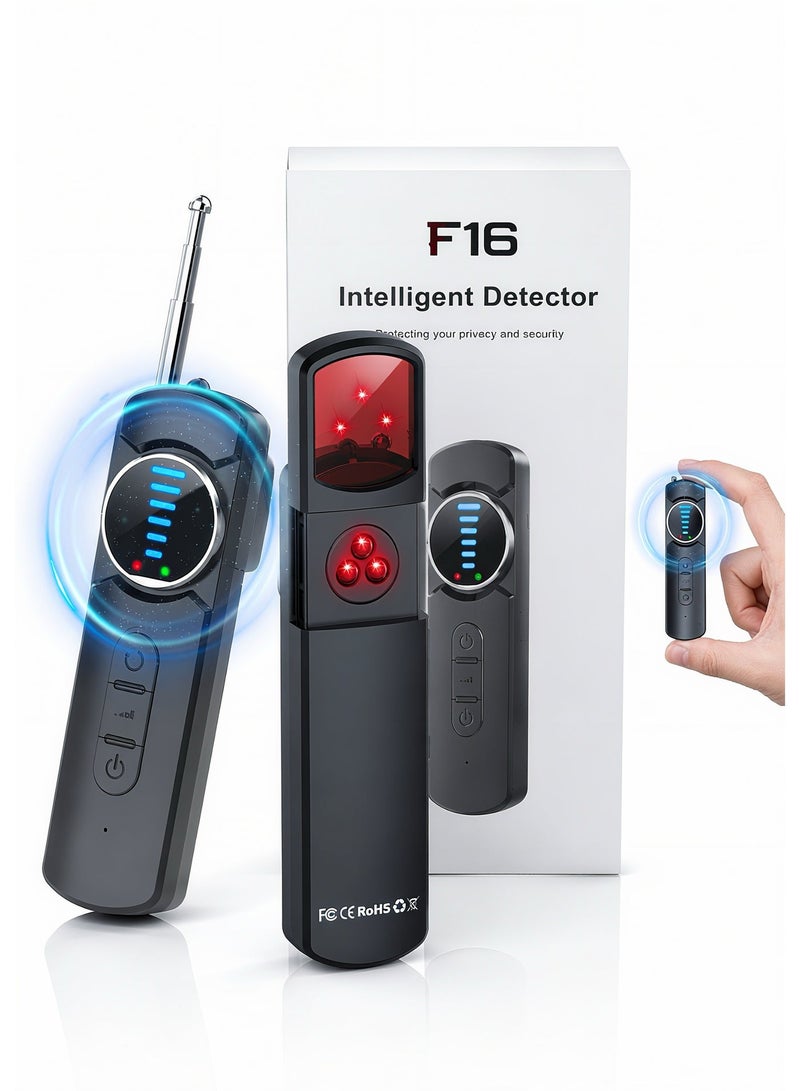 Aiorddl F16 Portable Hidden Camera Detector, Spy Camera Finder for Hotel, Travel & Office Privacy Checks, Compact Anti-Spy Detection Device - Image 1