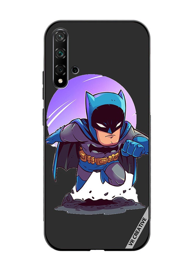 VR CREATIVE Protective Case Cover For Huawei Nova 5T Desugb Superhero Batman Design Multicolour - Image 1