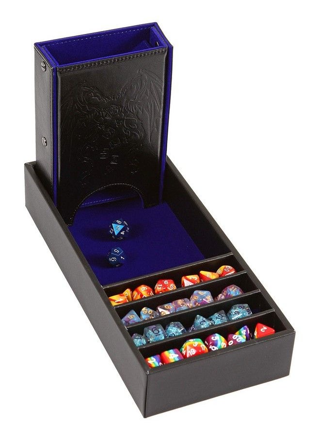 Forged Dice Co. - Citadel Dice Tray And Dice Tower Dnd Dice Tray Dice Box Storage For Dice And Removable Dice Tower 3 In 1 Dice Rolling Tray Storage And Tower Perfect For Rpg And Tabletop Gaming - Image 1