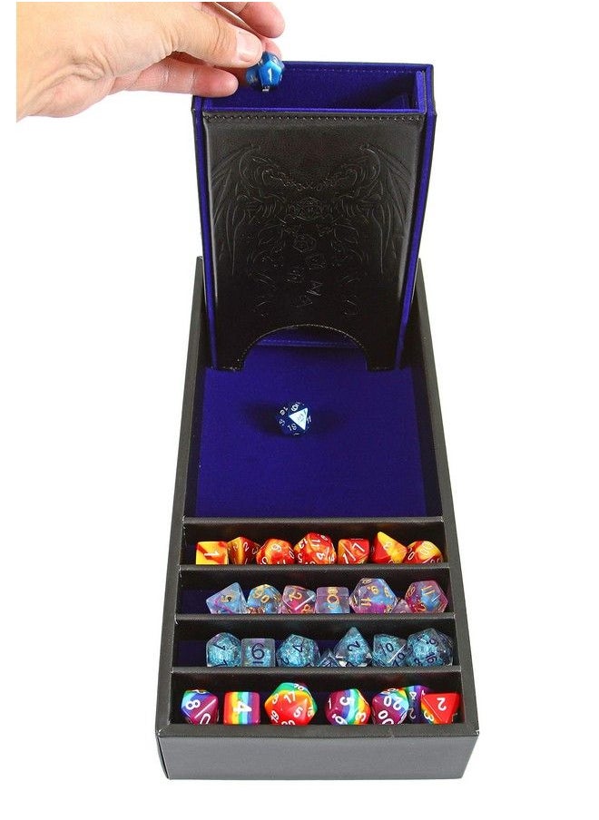 Forged Dice Co. - Citadel Dice Tray And Dice Tower Dnd Dice Tray Dice Box Storage For Dice And Removable Dice Tower 3 In 1 Dice Rolling Tray Storage And Tower Perfect For Rpg And Tabletop Gaming - Image 1