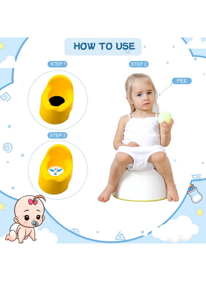 Geyee 24 Pcs Potty Training Stickers Potty You Pee on Toilet Reveal Stickers Chart Reusable Pee Decals Color Changing Seat Toilet Targets for Boys Girls Kids Training Use(Animal) - Image 3