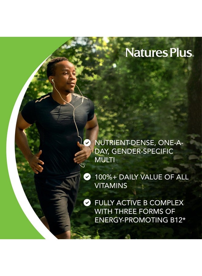 Natures Plus His Journey - 30 Tablets - Men’s Multivitamin - 100% DV of All Vitamins - Supports Overall Wellness, Energy, Immunity & Brain Health - 30 Servings - Image 3