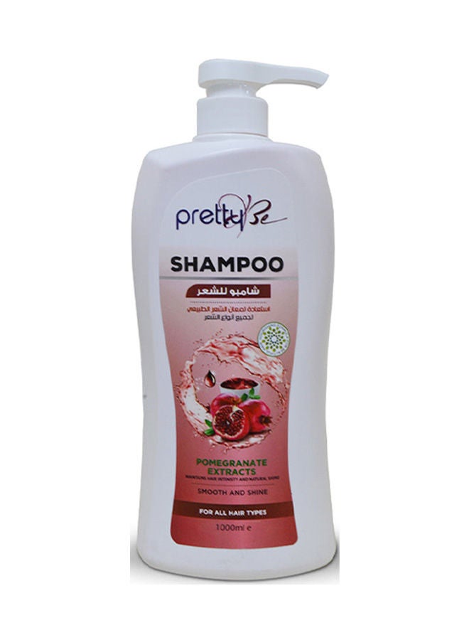 Pretty Be Hair Shampoo with Pomegranate Extract, Suitable For All Hair Types 1000ml - Image 1
