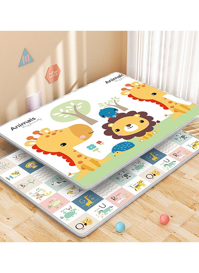 Galaxy Baby Reversible Playmats - 1cm Thick, Non-Toxic & Waterproof | Foldable Baby Play Mat with Double-Sided Animal & Jungle Print | Safe & Soft Foam Mat for Babies & Toddlers - pzsku/Z498D40096E12EA56B046Z/45/_/1725457756/794bf5d8-760f-4f0e-be76-f2c1341c84d9