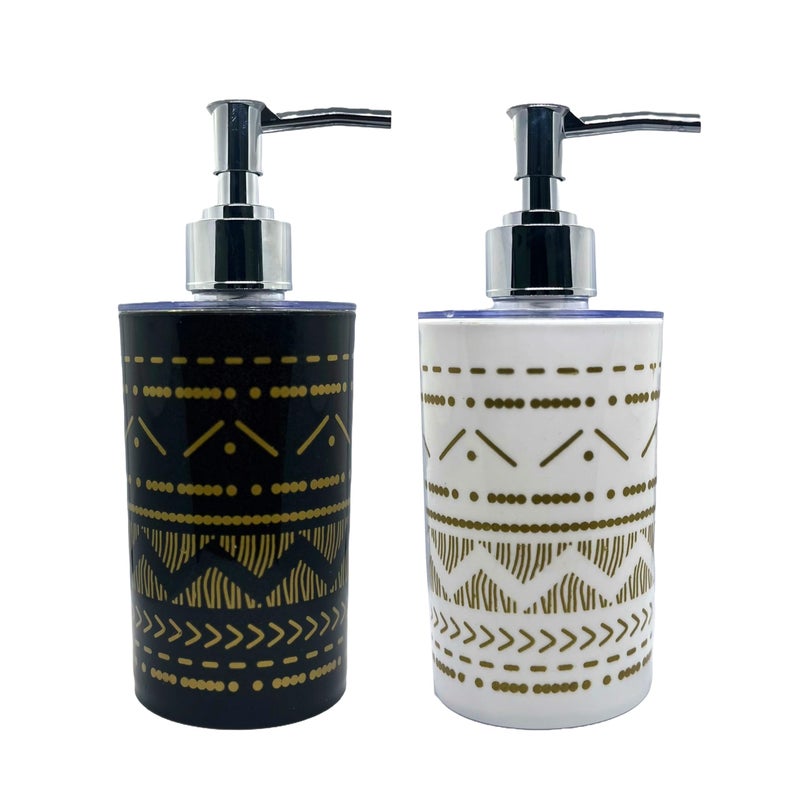 SHENRON Soap Dispenser for Bathroom (Plastic , Multicolor) - Image 1