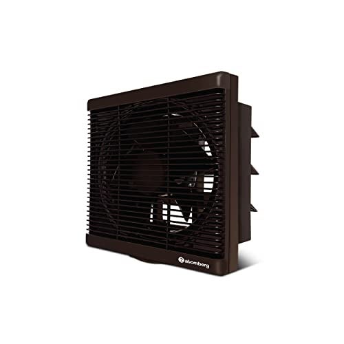 atomberg Efficio Exhaust Fan 200mm (8 Inches) | BLDC Motor | 20W| Low Noise | 1600 RPM| Ideal for Bathroom, Kitchen | Easy to Clean | Installation-Square Cut (245mm) | 2 Years Warranty | Brown - Image 1