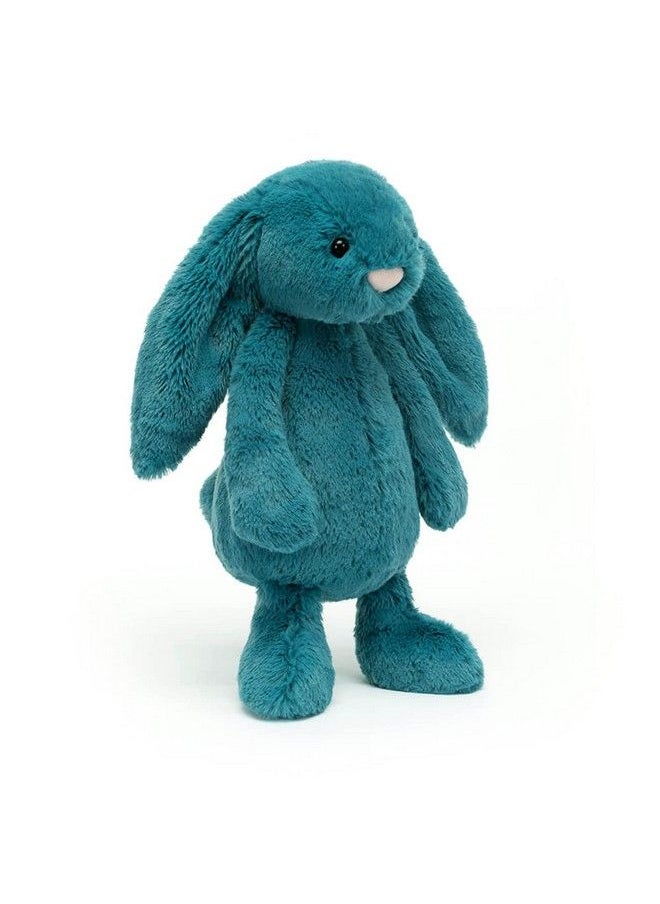 Jellycat - Bashful Mineral Blue Bunny Stuffed Animal Medium - Image 1