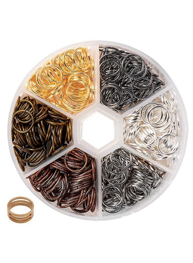 BEADNOVA 10Mm Open Jump Rings For Keychains Assorted Colors Jewelry Jump Rings For Jewelry Making (300Pcs) - Image 1
