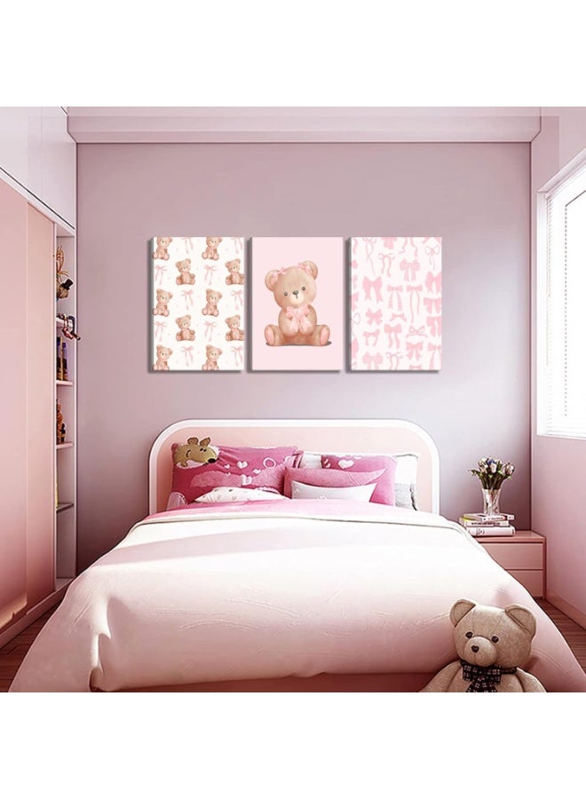 موان تابلوه حائط اطفال 3 قطع 30×40 سم لكل قطعة - سمك 30 مم - طباعة ديجيتال بطبقة UV - لاصق ذاتي سهل التركيب- خامات امنه - Image 4