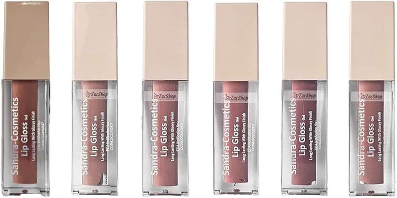 Lip gloss - SET - (6Pcs) - No.32, 107, 164, 113, 128, 131