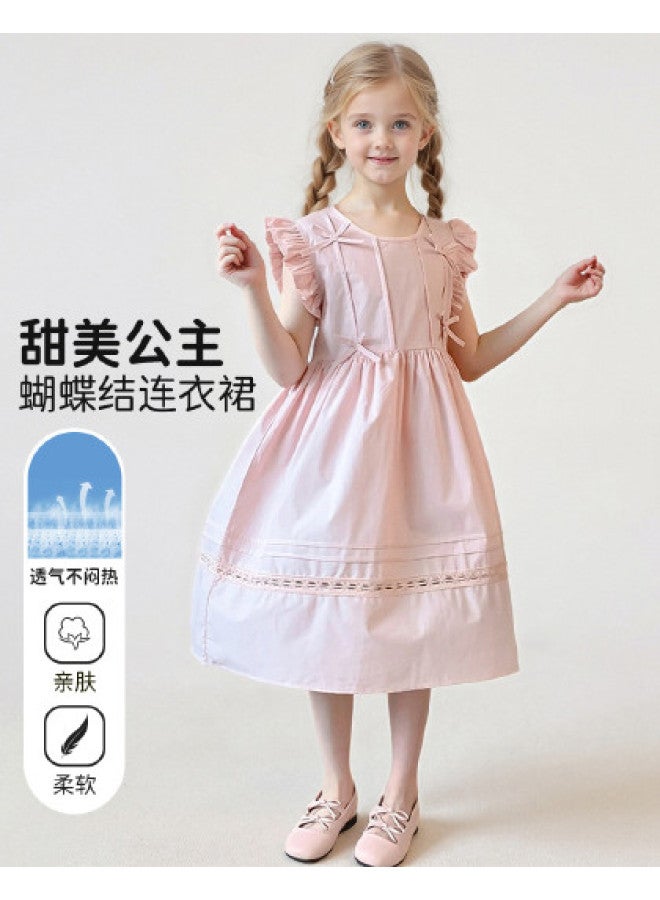 Bumblebee 2025 New Girls' Summer Dresses Fashionable Sleeveless Princess Dress For Little Girls Trendy Kids' Wear - Image 1