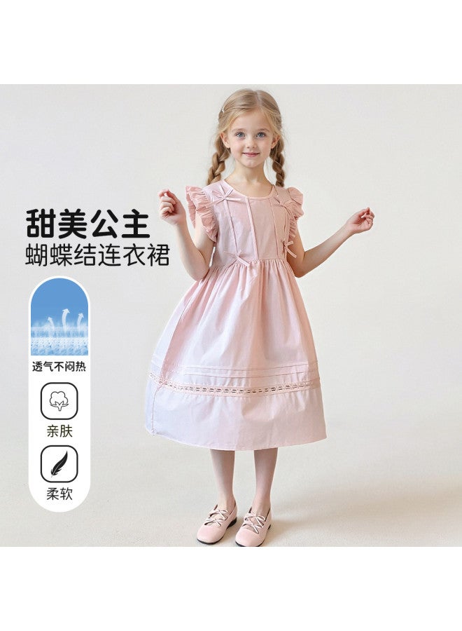 Bumblebee 2025 New Girls' Summer Dresses Fashionable Sleeveless Princess Dress For Little Girls Trendy Kids' Wear - Image 2