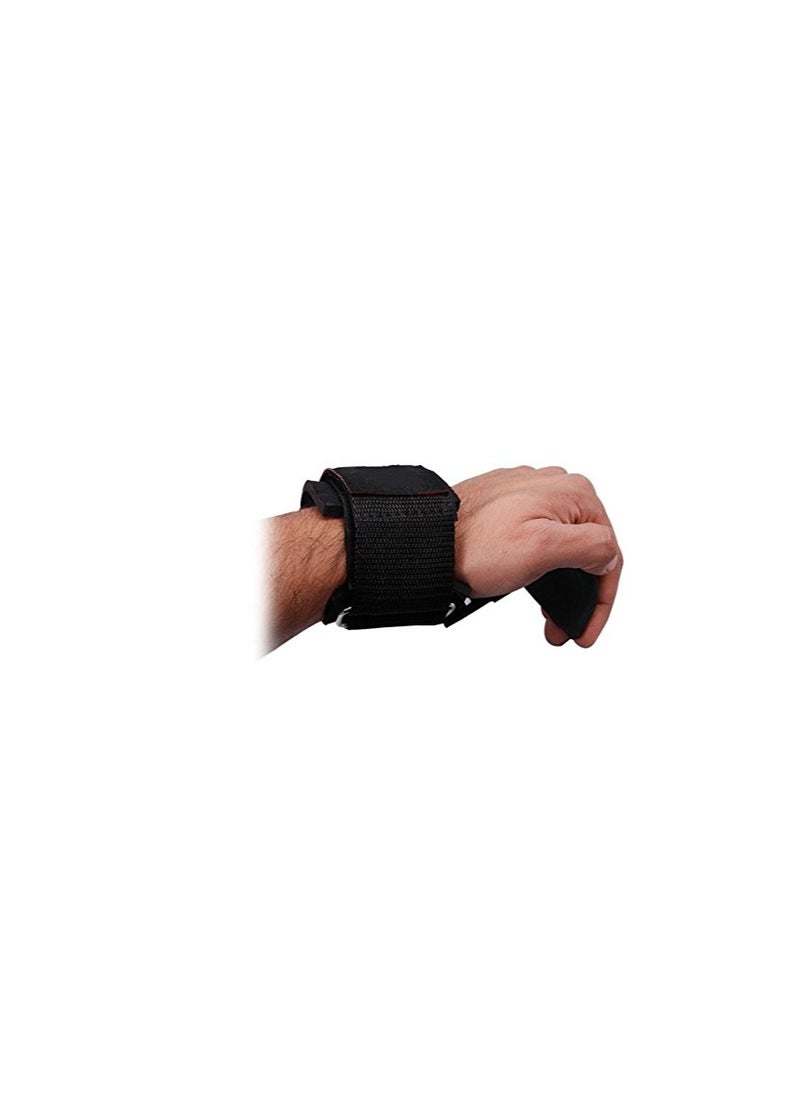 ALCOACH Weight Lifting Training Gym Straps Hook Bar wit Wrist Support/Weightlifting Wrist Hook G- 18  - Image 3