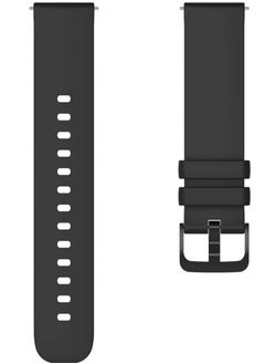 Rabos Replacement Strap For AmReplacement Strap For Amazfit GTR 3 Pro Checkered Silicone Watch Band Blackazfit GTR 3 Pro Checkered Silicone Watch Band Black  - Image 2