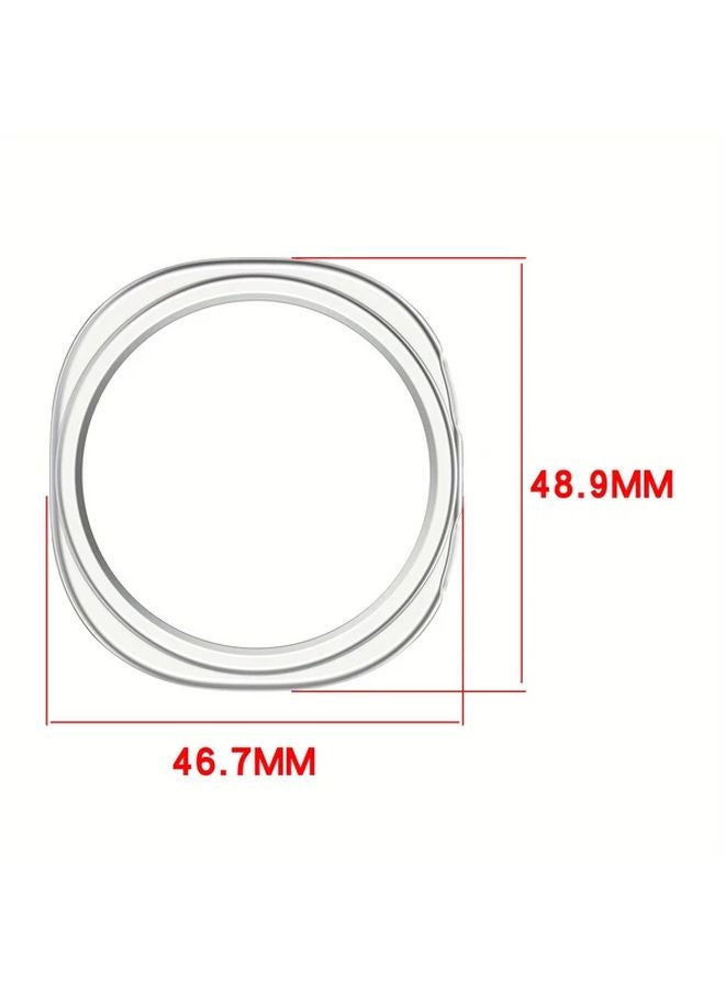 Clear PC Hard Case for Galaxy Watch 8 44mm Matte Protective Cover Lightweight Scratch Resistant - Image 3