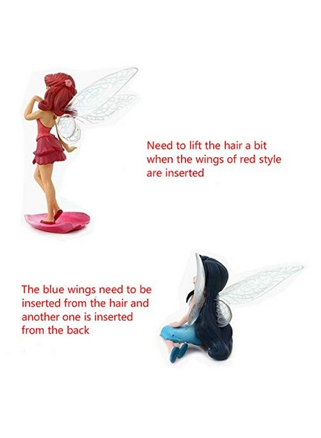 Chocozone 6PCS/Set Miniature Fairy Princess Garden Decor Home Decoration Mini Landscape Dolls for Girls - Image 4