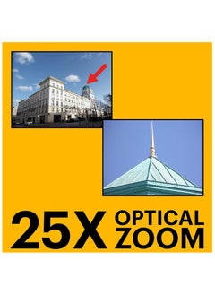 Kodak Co KODAK PIXPRO AZ255-BK 16MP Digital Camera 25X Optical Zoom 24mm Wide Angle Lens Optical Image Stabilization 1080P Full HD Video 3" LCD Vlogging Camera (Black)  - Image 3
