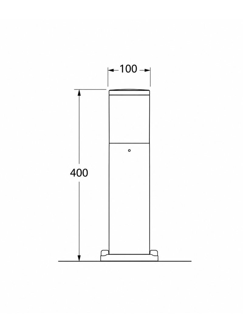Fumagalli AMELIA 400 DR2.574 Grey/Opal 6 Watt with Warm Light Color - Image 3