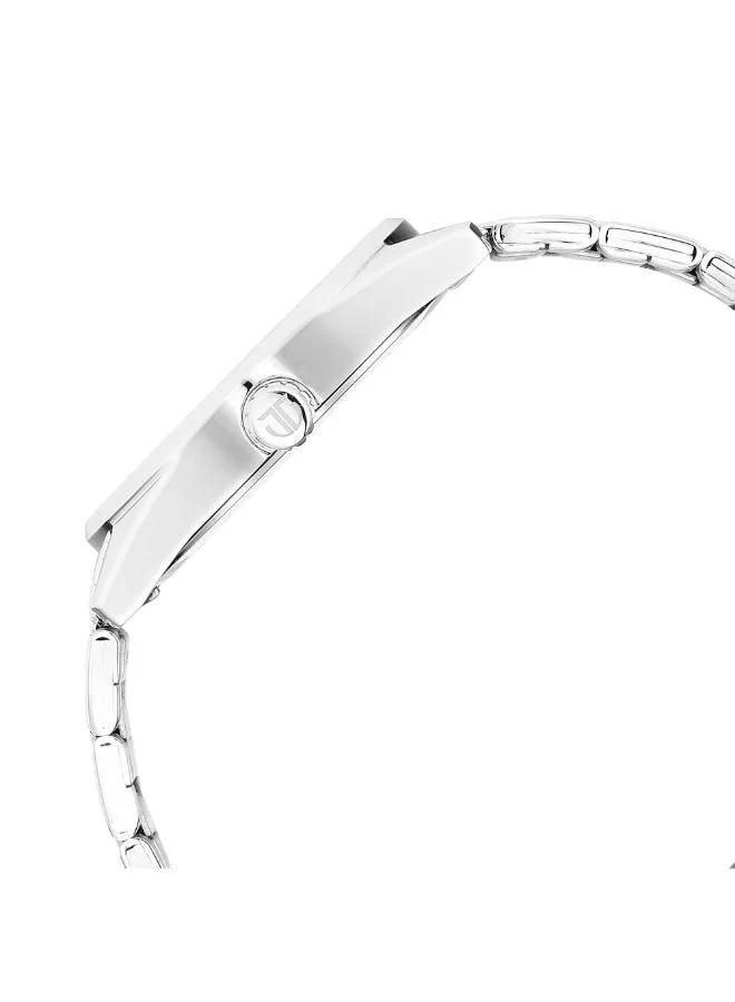 TITAN Men Analog Display Watch With Silver Stainless Steel Strap - 1729SM08